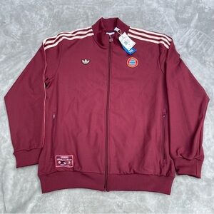 Adidas FC Bayern Munich Terrace Icons Track Top Mens XL Jacket JF0582 NWT